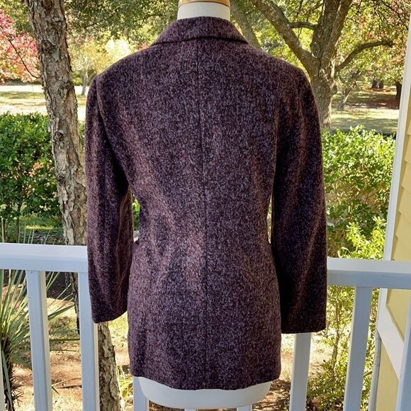 Vestimenta Spa Baby Alpaca Blazer Jacket | Plum - Picture 2 of 4